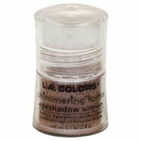 L.A. Colors Shimmering Loose Eyeshadow, SE124 Chocolate Sprinkles