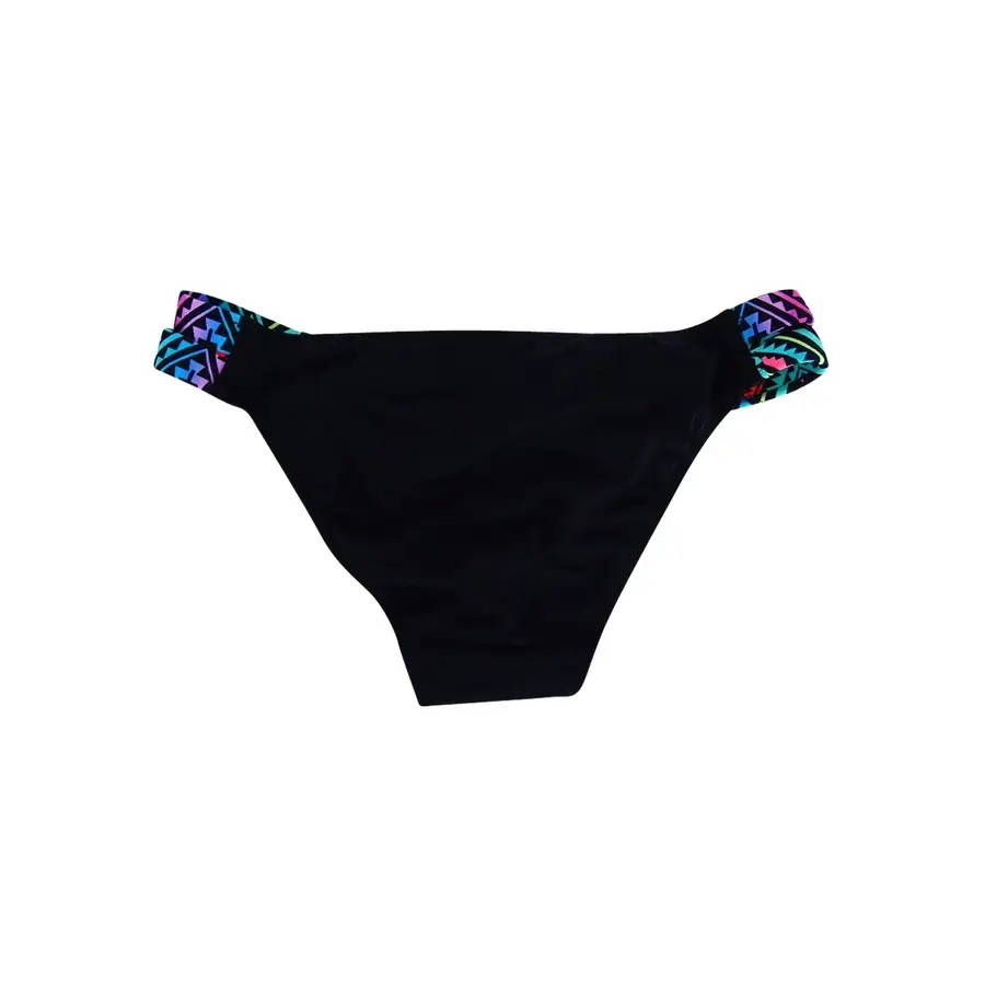 Women’s Sasha Strappy Bikini Bottom Black L - Image 2