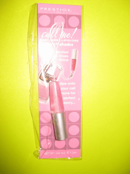 Prestige Call Me! High Shine Lip Gloss, Shimmer, 0.045 fl oz
