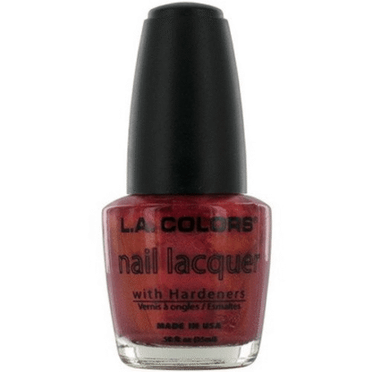 L.A. Colors Color Craze Nail Polish, Pink Sizzle, 0.44 fl oz