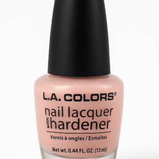 L.A. Colors Nail Lacquer with Hardener, Cotton Candy, 0.44 fl oz (13 ml)