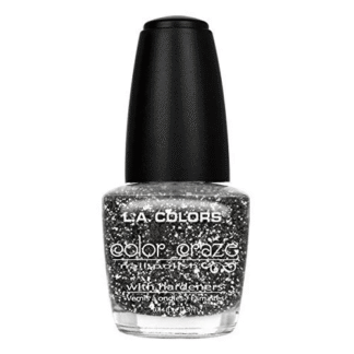 L.A. Colors Color Craze Nail Polish, Sparkling Diamond, 0.44 fl oz