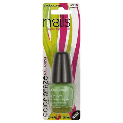 L.A. Colors Color Craze Nail Color, Current, 0.44 fl oz