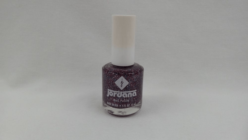 Jordana Nail Polish, Rainbow Glitter, 0.5 fl oz