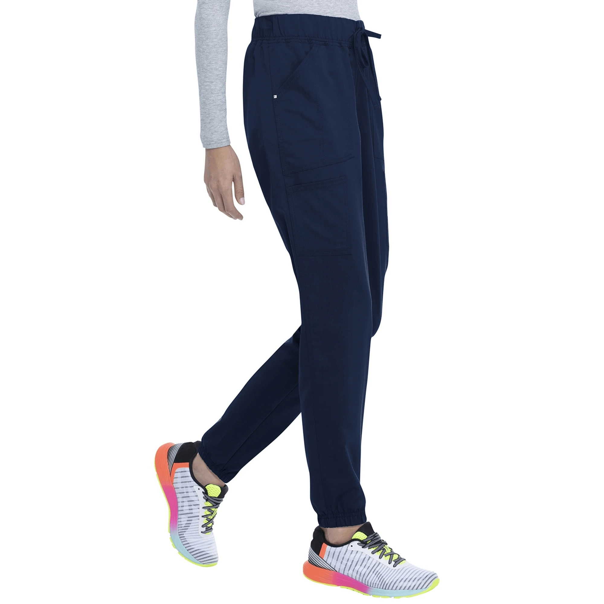 Scrubstar Women’s Fashion Premium Ultimate Jogger Scrub Pants, Indigo, L - Image 2