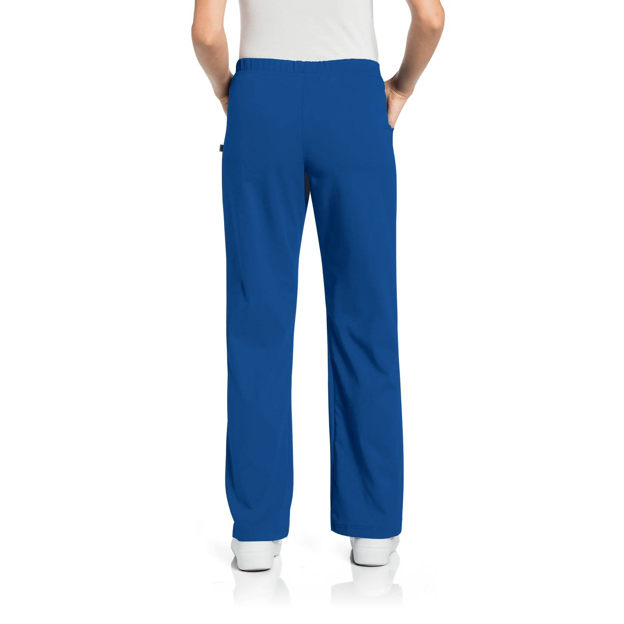 Urbane by Landau Women’s Alexis Comfort Elastic Waist Scrub Pants, Galaxy Blue, Size XL - Image 3