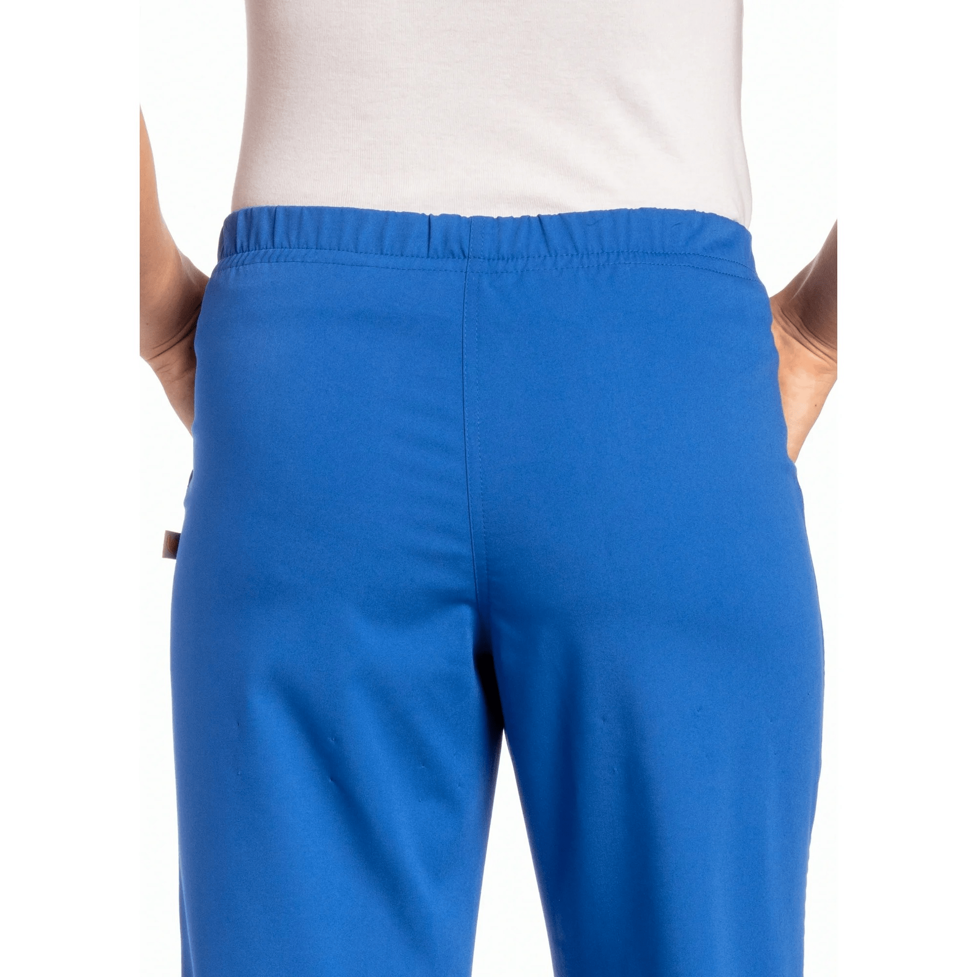 Urbane by Landau Women’s Alexis Comfort Elastic Waist Scrub Pants, Galaxy Blue, Size XL - Image 5