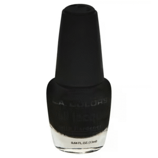 L.A. Colors Nail Polish, Black Velvet (NP136), 0.44 fl oz