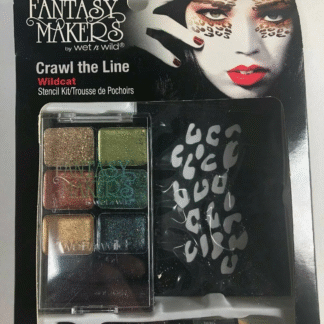 Fantasy Makers Crawl The Line Halloween Stencil Kit, Wildcat (12604)