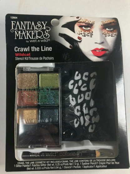 Fantasy Makers Crawl The Line Halloween Stencil Kit, Wildcat (12604)