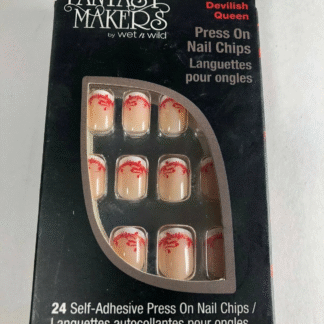 Fantasy Makers Press On Nails, Devilish Queen (12639), 24 Self-Adhesive Chips