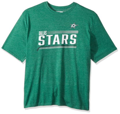 Levelwear NHL Dallas Stars Jamie Benn Icing Name & Number Tee, Rider Green, Small