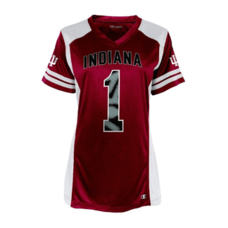 NCAA Women's Indiana Hoosiers Replica Jersey, Crimson, X-Small