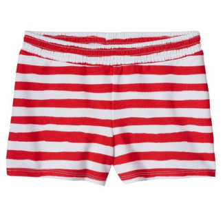 Jumping Beans Toddler Patriotic Smocked Shorts, Red/White, 5 Short