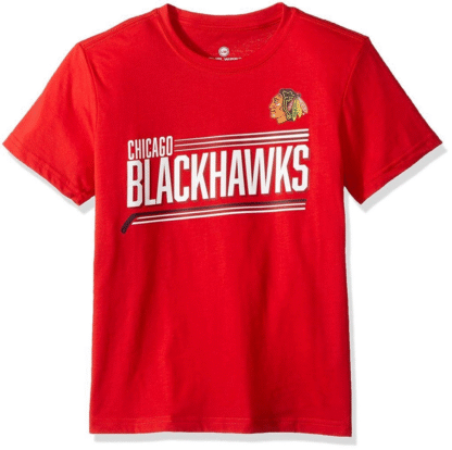 NHL Chicago Blackhawks Jonathan Toews Name and Number T-Shirt, Youth L (10/12)