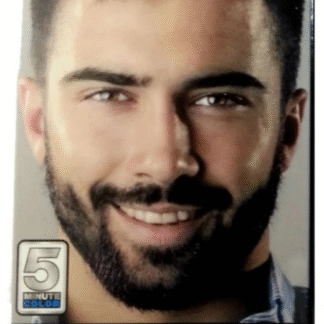 Color For Him Brush-In Color Gel, Black