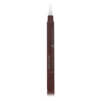 Styli-Style Glitter Punch Gel Lip Stain, After-Hours Brown