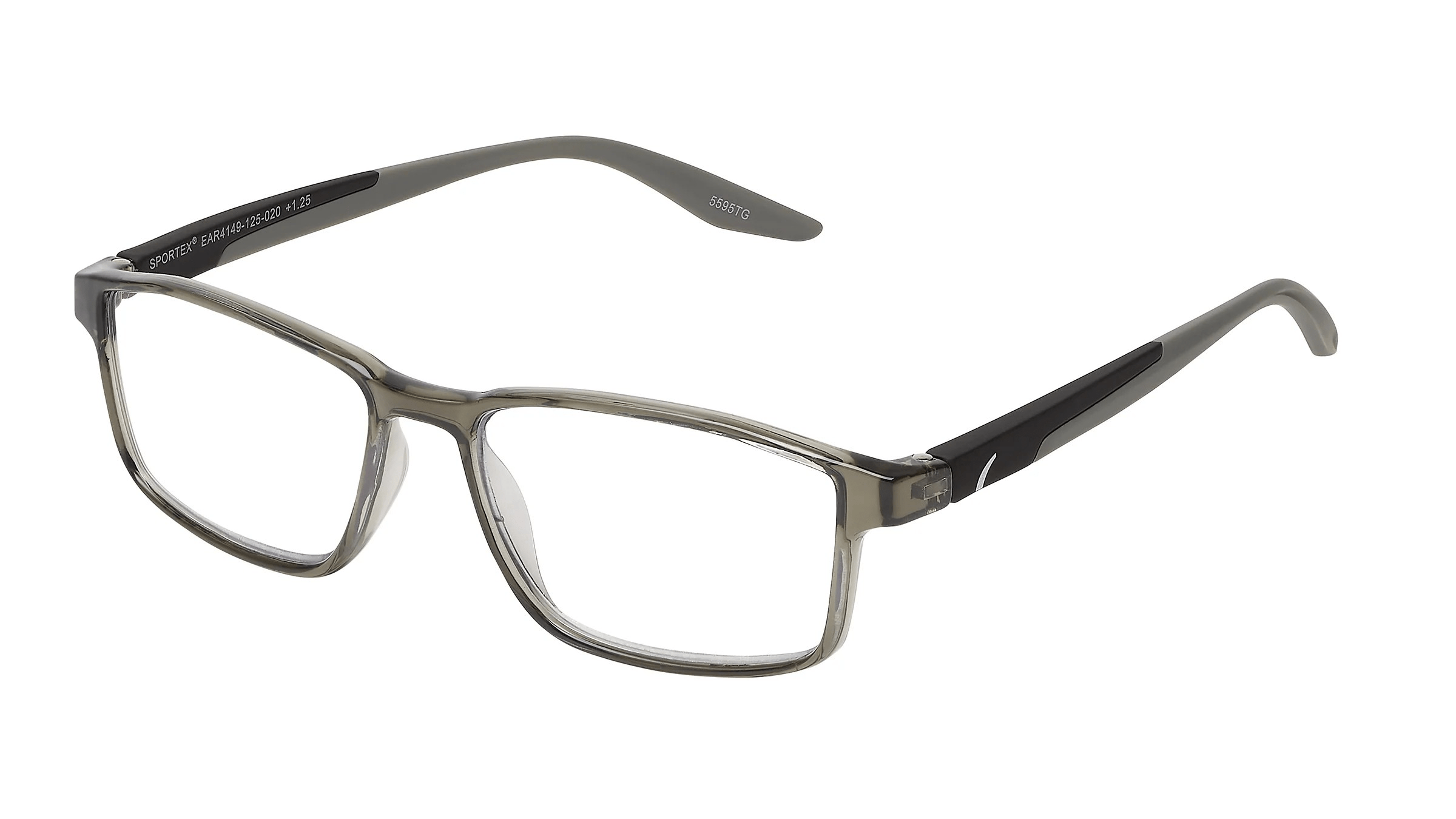 Sportex Blue Light Reading Glasses, Rectangular Frame