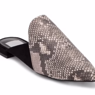 Sweet Life Women’s Brette Pointed-Toe Mules, Snake Print, Size 8.5