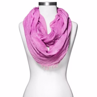 Merona Women’s Sequin Stripe Infinity Scarf, Lilac